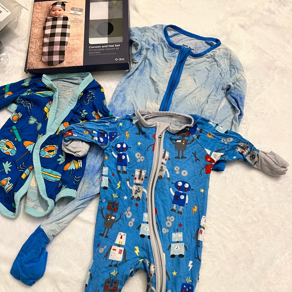 Little sleepies baby bundle